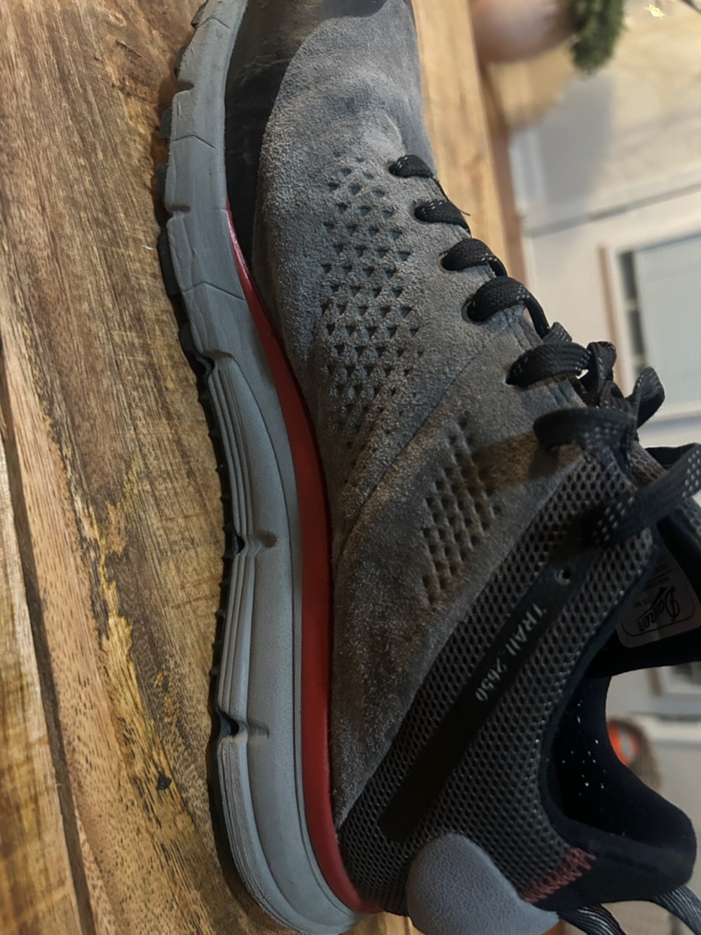 Danner Trail 2650 Men's Gray and Black Suede Trail Boots - Picture 4 of 7